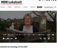WDR Lokalzeit am Samstag Marita Drees Zeitungsspinnerei